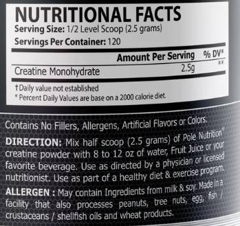 Creatine Monohydrate - 300 грама - Feel You