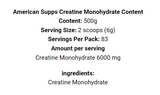 Creatine Monohydrate - 500 грама - Feel You