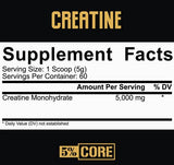 Creatine Monohydrate Powder | Core Series - 300 грама - Feel You