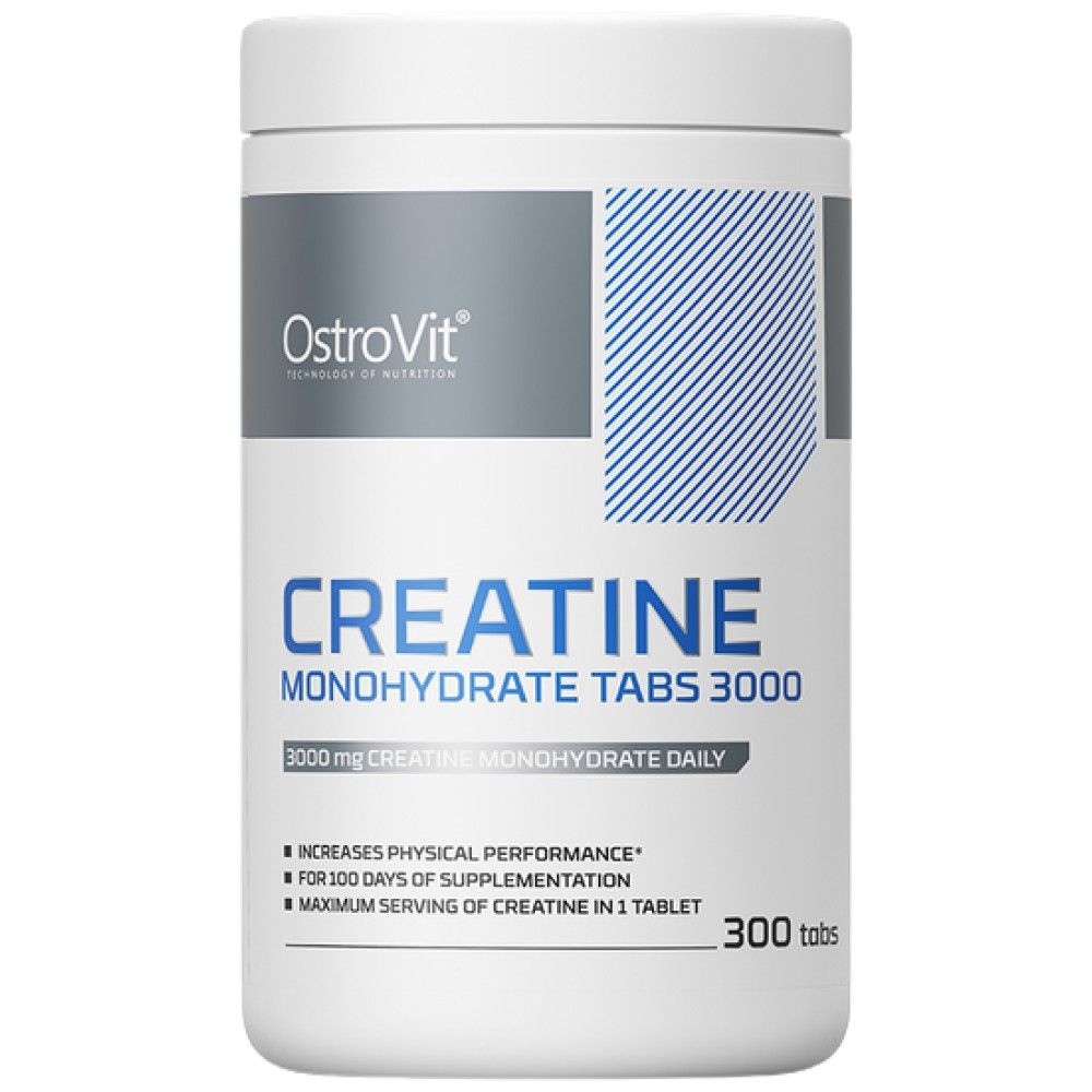 Creatine Monohydrate Tabs 3000 - 300 Таблетки - Feel You