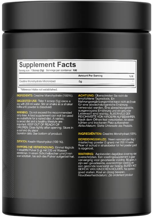 Creatine Monohydrate | Ultra Pure And Micronized - 500 грама - Feel You