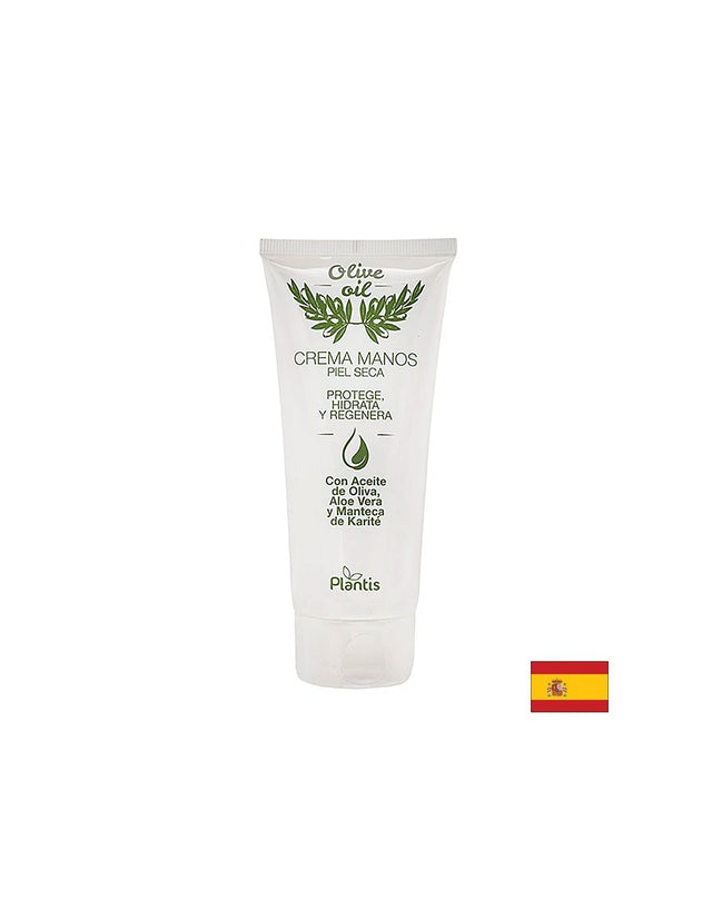 Хидратиращ крем за ръце с масло от ший & маслиново масло - Crema manos Plantis®, 100 ml - Feel You