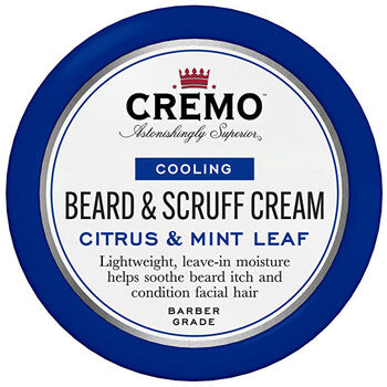 Cremo - Citrus & Mint Leaf Cooling Beard & Scruff Cream - 113.0g - Feel You