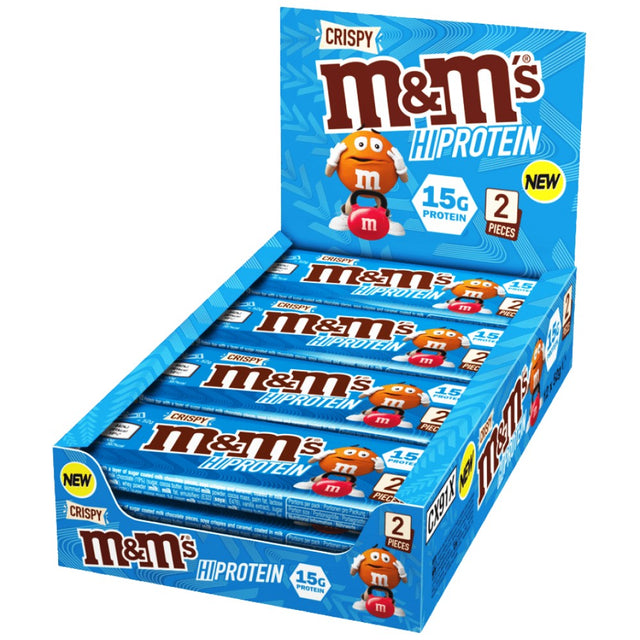 Crispy M&M's HiProtein Bar - 12 x 51 грама - Feel You