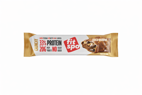 Crunchy Protein Bar Шоко Брауни 33% Протеин – 60 г - Feel You
