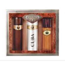 Cuba - Cuba Gold Gift Set EDT 100 ml After Shave Cuba Gold 100 ml and deospray Cuba Gold 200 ml - 100ml - Feel You