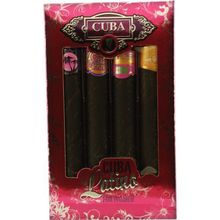 Cuba - Cuba Latino for Women Gift Set Cuba Cactus EDT 35 ml, Cuba Carnaval EDT 35 ml, Cuba Copacabana EDT 35 ml, Cuba Maya EDT 35 ml - 140ml - Feel You