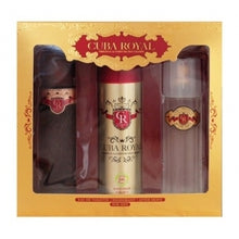 Cuba - Cuba Royal Gift Set 100 ml EDT, After Shave (after shave) Royal 100 ml and 200 ml Royal deospray - 100ml - Feel You