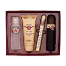 Cuba - Royal Gift set EDT 100 ml, aftershave 100 ml, shower gel 200 ml and miniature EDT 35 ml - 100ml - Feel You