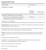 CurcuBrain™ 400 mg | Longvida® Optimized Curcumin - 50 капсули - Feel You