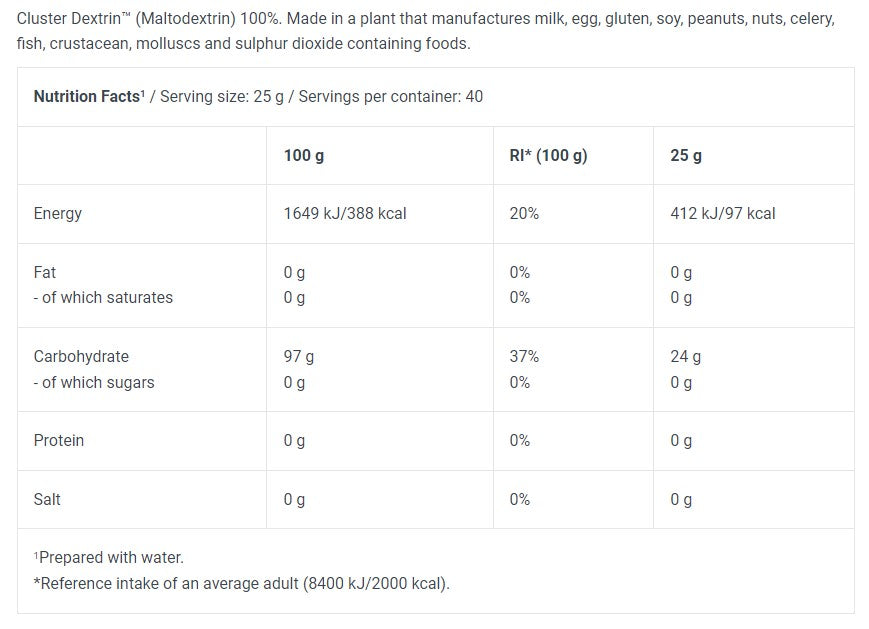 Cyclic Dextrin Drink Powder - 1.00 кг - Feel You