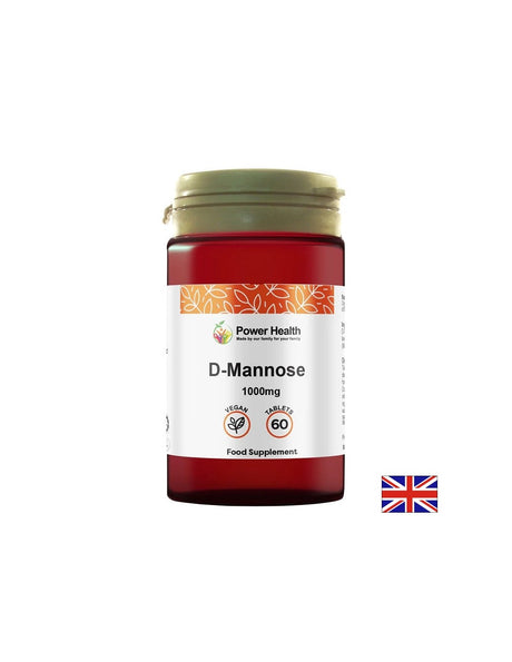 D-Маноза – При цистит и дискомфорт в пикочните пътища, 1000 mg, 60 таблетки - Feel You