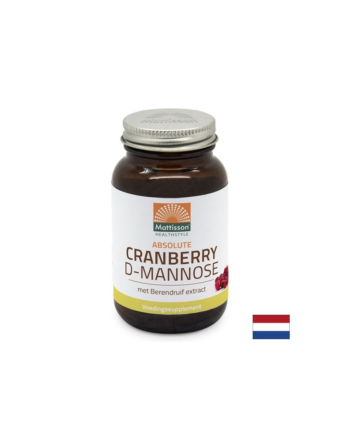 Уринарно здраве- Червена Боровинка , D-Маноза с Екстракт от Мечо Грозде, 90 таблетки Mattisson Healthstyle - Feel You