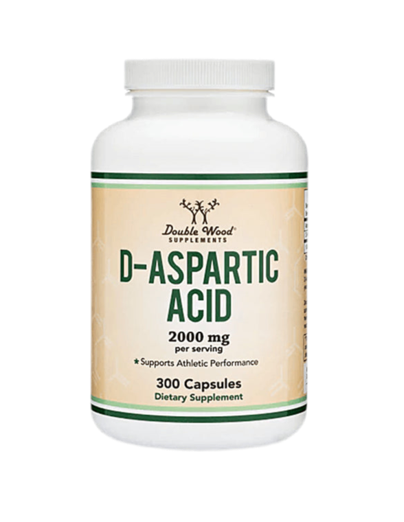 D-Aspartic Acid/ D-Аспарагинова киселина, 2000 mg, 300 капсули Double Wood - Feel You