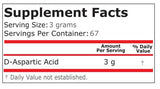 D-АСПАРАГИНОВА КИСЕЛИНА ( DAA ) - 214 g - Feel You