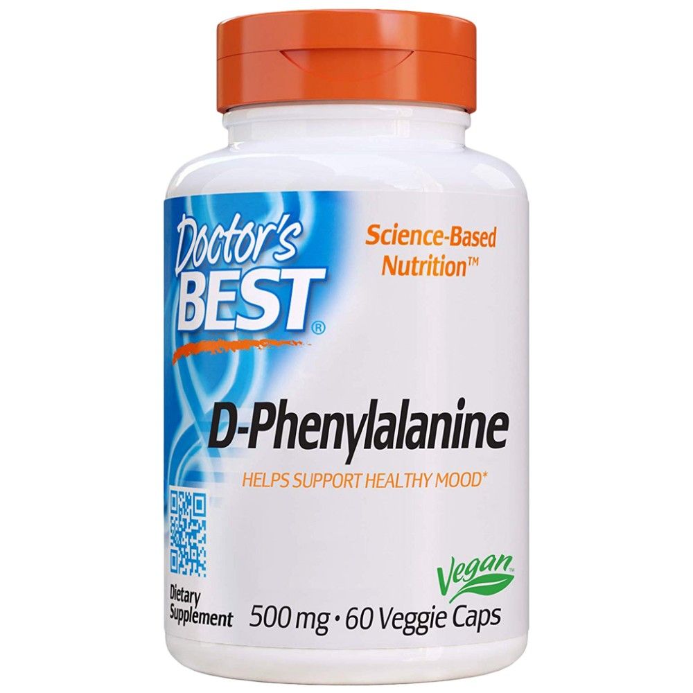 D-Phenylalanine 500 mg - 60 капсули - Feel You