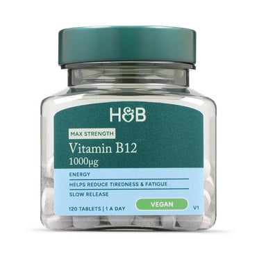 Vitamin B12 (Vitamin B12) 1000ug 120 tablets with delayed release HOLLAND &amp; BARRETT 