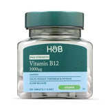 Vitamin B12 (Vitamin B12) 1000ug 120 tablets with delayed release HOLLAND &amp; BARRETT 