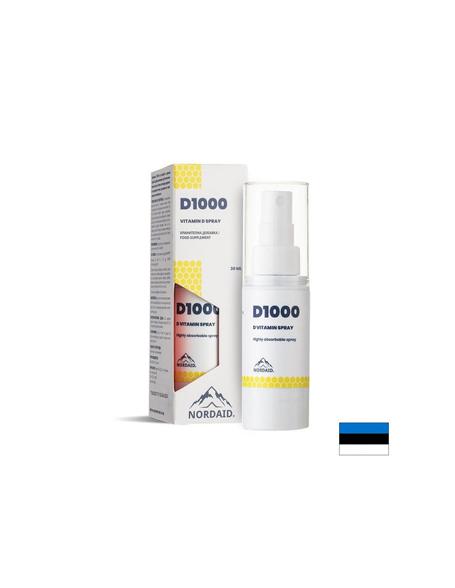 Витамин D3 1000 IU – Имунитет, здрави кости и мускули, орален спрей, 200 дози - Feel You