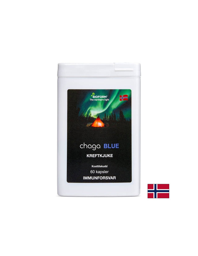 Имунитет - Чага + витамин С, D3, цинк, черна боровинка и черен емпетрум, 60 капсули - Feel You