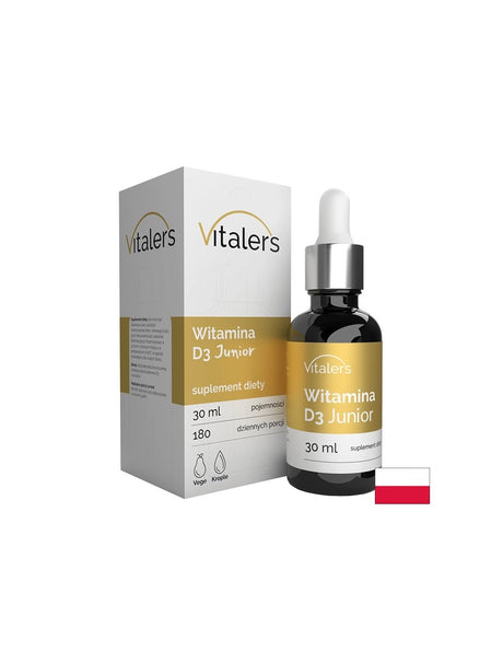 Витамин D3 за деца – За здрави кости, зъби и нормален растеж, 800 IU х 180 дози капки - Feel You