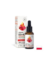 Кости и стави - Витамин D3 800 IU + K2 36 µg + Куркума, 30 ml капки - Feel You