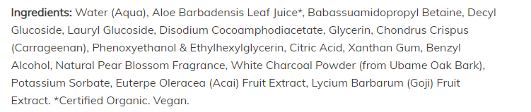 Почистващ гел за детоксикация с въглен - DETOX CLEANSER CHARCOAL - 237 ml - Feel You