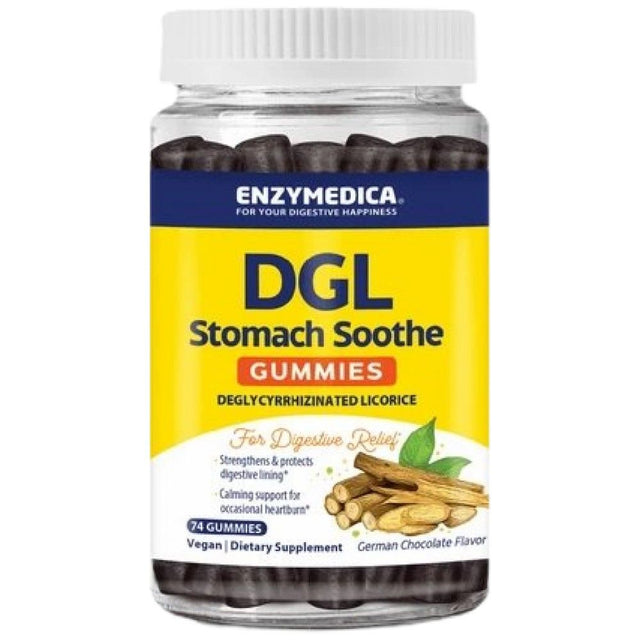 DGL Stomach Soothe Gummies - 74 желирани бонбони - Feel You
