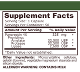 DIGESTIVE ENZYMES - 50 capsules - Feel You