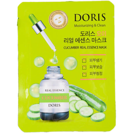 DORIS - Cucumber Real Essence Mask, 25ml - Feel You