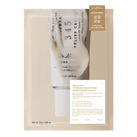 DR. ALTHEA 345 Relief Cream Mask, 1 pc*28 ml - Feel You