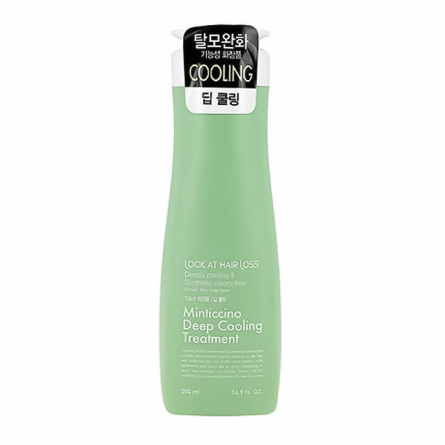 Daeng Gi Meo Ri Refreshing conditioner for oily hair LOOK AT HAIR LOSS Minticcino Deep Cooling Treatment, 500 ml - Feel You