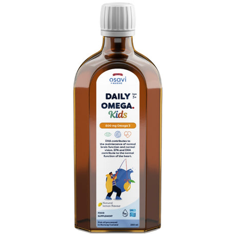 Daily Omega Kids Liquid | Nаtural Lemon Flavored - 250 мл - Feel You