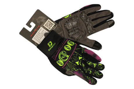 Darevie, Darevie, For Cycling, Synthetic Gloves, Black/Green, DVG003, Unisex - Feel You