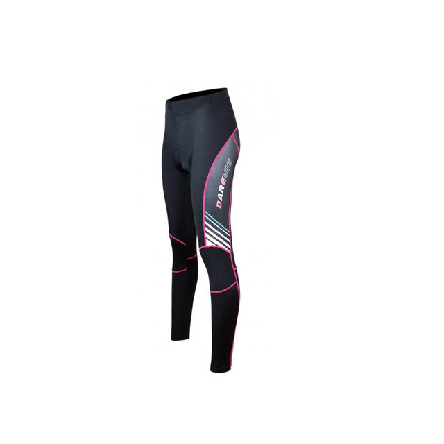 Darevie, Lady Pro, Sports Women Synthetic Leggings, Black - Feel You