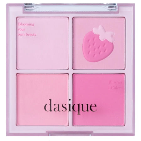 Dasique - Blending Mood Cheek Berry Smoothie Edition - Blush Palette - #06 Berry Smoothie - 11g - Feel You