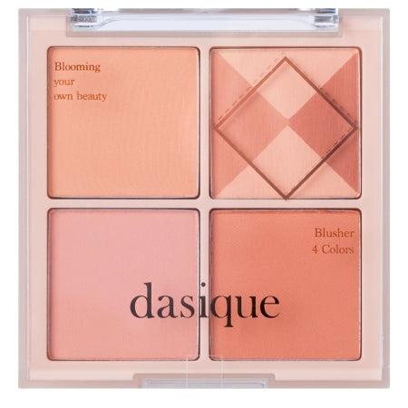 Dasique - Blending Mood Cheek Knit Edition - Blush Palette - #04 Beige Knit - 11.4g - Feel You