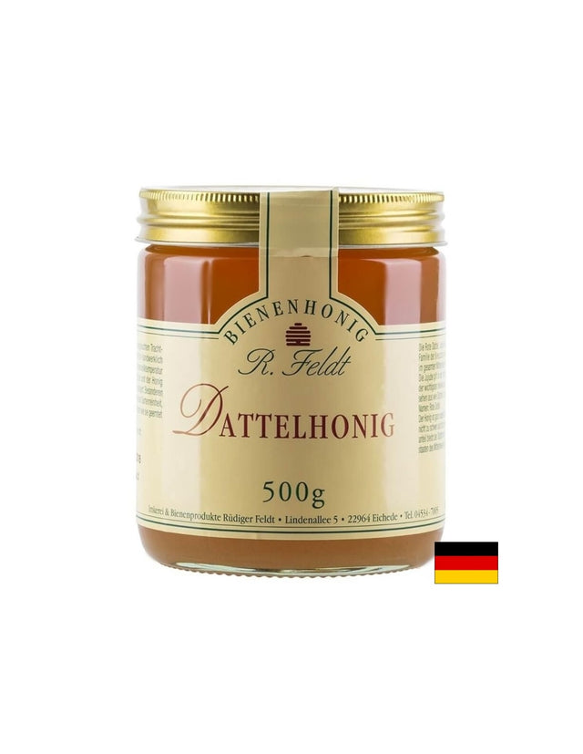 Пчелен мед от фурми - Dattelhonig, 500 g - Feel You