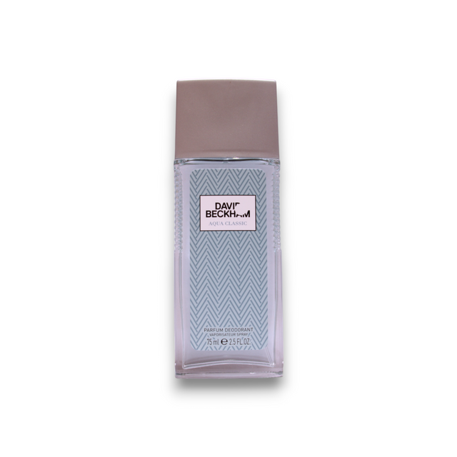 David Beckham, Aqua Classic, Deodorant Spray, For Men, 75 ml - Feel You