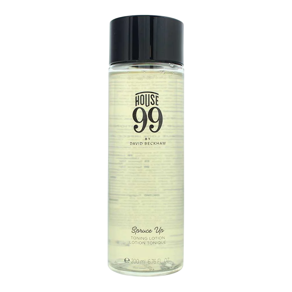 David Beckham, House 99 Spruce Up, Aqua, Revitalising, Tonic Lotion, For Face & Neck, 200 ml - Feel You