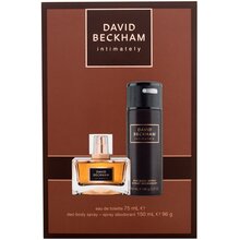 David Beckham - Intimately for Men Gift set EDT 75 ml and deospray 150 ml - 75ml - Feel You
