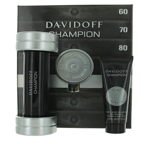 Davidoff Champion Eau De Toilette Spray 90ml Set 2 Pieces - Feel You