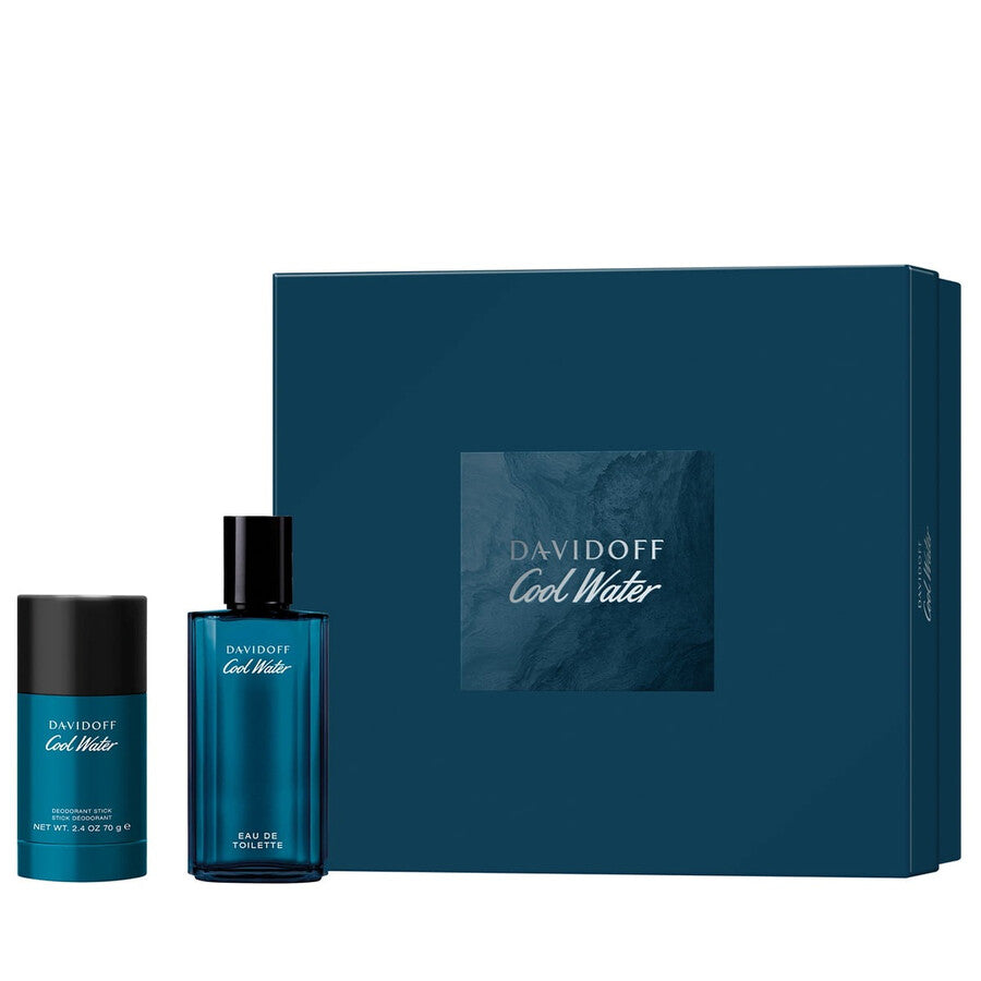 Davidoff - Cool Water Man SET EDT 75 ml + Deostick 75 ml - 75ml - Feel You