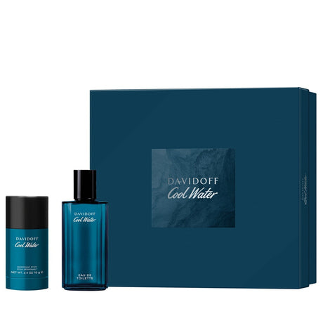 Davidoff - Cool Water Man SET EDT 75 ml + Deostick 75 ml - 75ml - Feel You