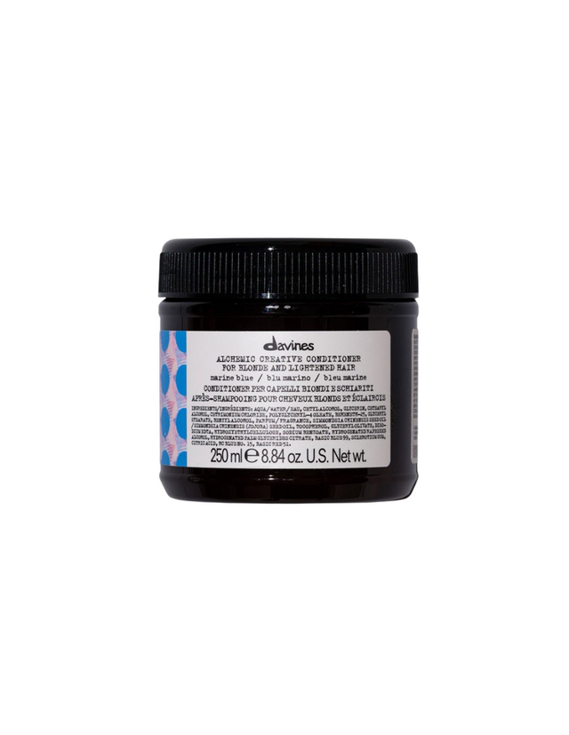 Davines, Alchemic, Hair Colour Conditioner,  Marine Blue, Enhances Color Vibrancy, 250 ml - Feel You