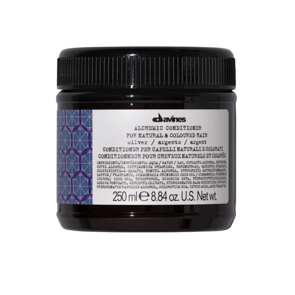 Davines, Alchemic, Hair Colour Conditioner,  Silver, Enhances Color Vibrancy, 250 ml - Feel You