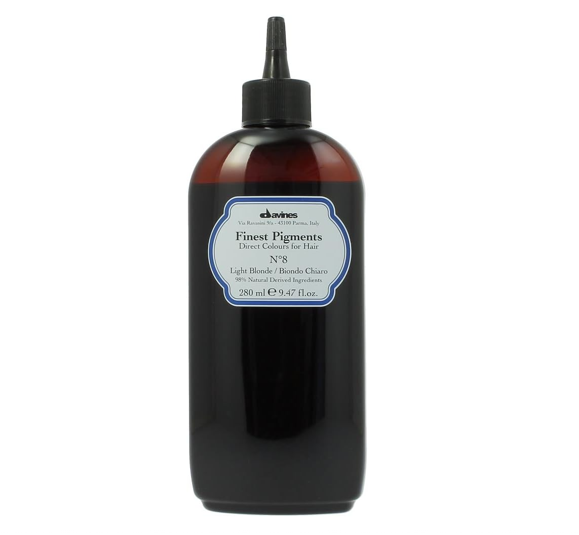 Davines, Finest Gloss, Natural Ingredients, Hair Colouring Pigment, N.8 Light Blonde, 280 ml - Feel You