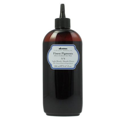 Davines, Finest Gloss, Natural Ingredients, Hair Colouring Pigment, N.8 Light Blonde, 280 ml - Feel You