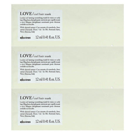 Davines, Love, Hair Treatment Cream Mask, 12 pcs, 12 ml - Feel You