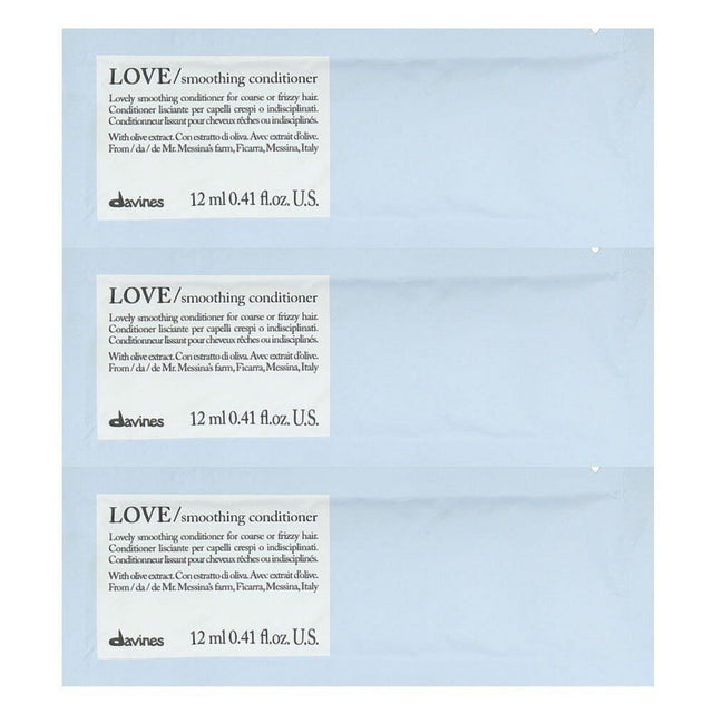 Davines, Love Smoothing, Hair Conditioner, 12 pcs, 12 ml - Feel You